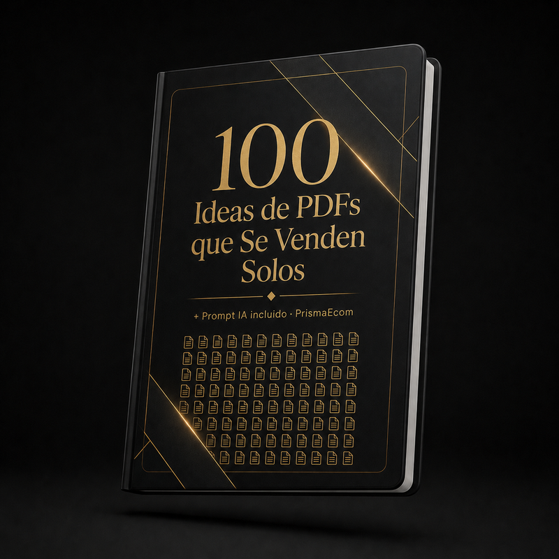 100 Ideas de PDFs que Se Venden Solos